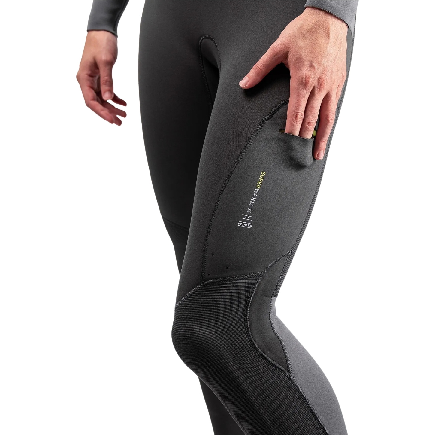 2026 Zhik Womens Superwarm X Skiff Long John Wetsuit SKF-1180-W-GRY - Grey